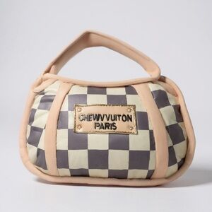 FINAL SALE | Plush Squeaky Chew Toy Handbag